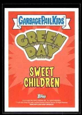 2024 Topps Garbage Pail Kids: Green Day Gramo Phone #SC-4 Sweet Children