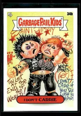 2024 Topps Garbage Pail Kids: Green Day I Don’t Carrie #34b