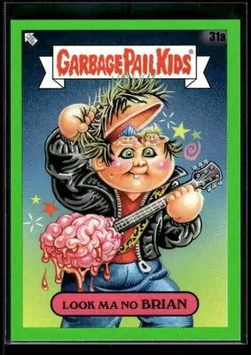2024 Topps Garbage Pail Kids: Green Day Look Ma No Brian #31a Booger Green - Entertainment Card Single