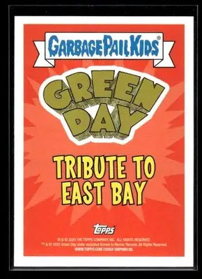 2024 Topps Garbage Pail Kids: Green Day Mt. Diablo #EB-2 Tribute to East Bay