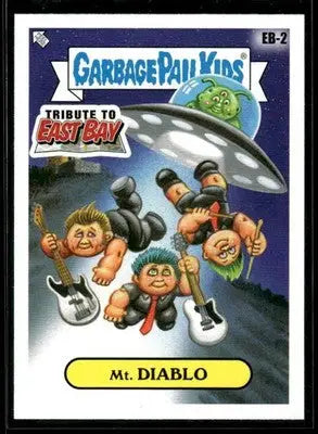 2024 Topps Garbage Pail Kids: Green Day Mt. Diablo #EB-2 Tribute to East Bay - Entertainment Card Single
