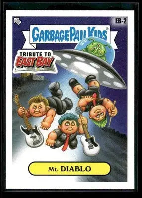 2024 Topps Garbage Pail Kids: Green Day Mt. Diablo #EB-2 Tribute to East Bay