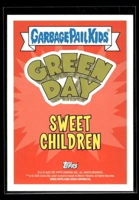 2024 Topps Garbage Pail Kids: Green Day Net Work #SC-3 Sweet Children