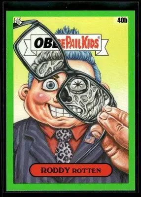 2024 Topps Garbage Pail Kids: Green Day Roddy Rotten #40b Booger Green