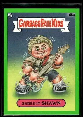 2024 Topps Garbage Pail Kids: Green Day Shred it Shawn #44a Booger Green