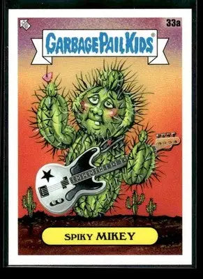 2024 Topps Garbage Pail Kids: Green Day Spiky Mikey #33a - Non-Sports Card Single