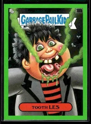 2024 Topps Garbage Pail Kids: Green Day Tooth Les #18b Booger Green - Non-Sports Card Single