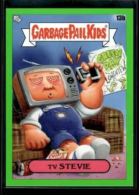 2024 Topps Garbage Pail Kids: Green Day TV Stevie #13b Booger Green
