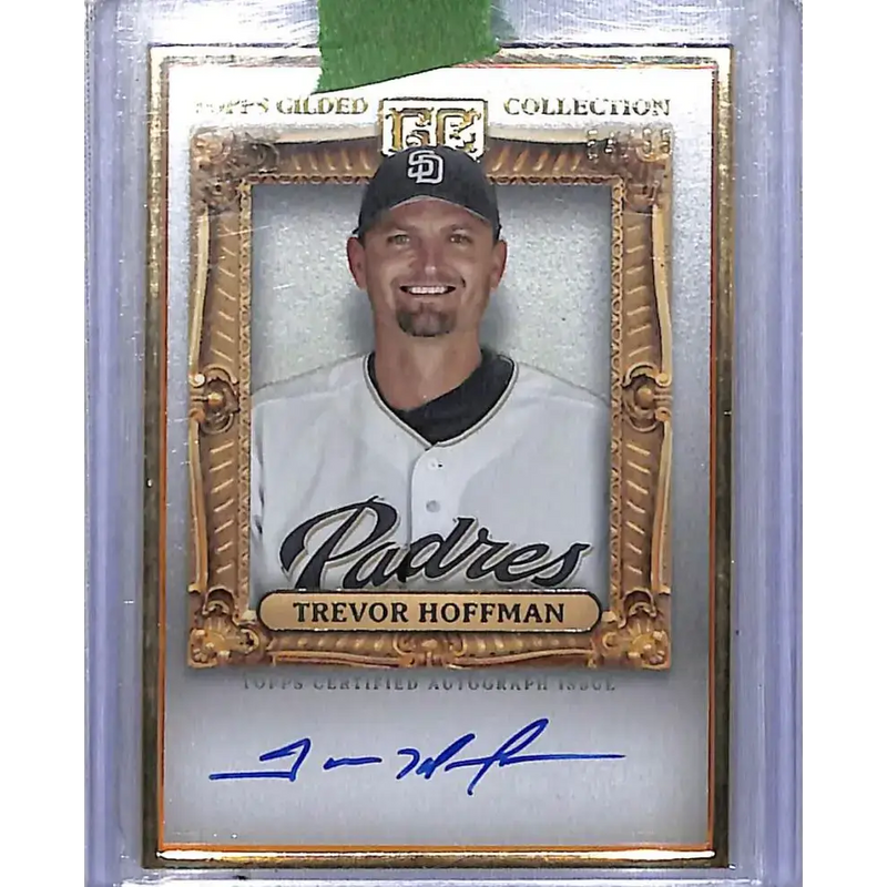 2024 Topps Gilded Collection Hall of Famers #HAFA-THO Trevor Hoffman NM-MT Auto 54/99 San Diego Padres - Baseball Card