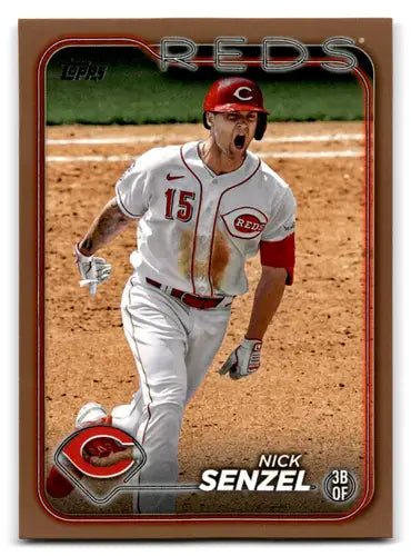 2024 Topps Gold #338 Nick Senzel NM-MT 1574/2024 Reds ID:68187 - Baseball Card Single