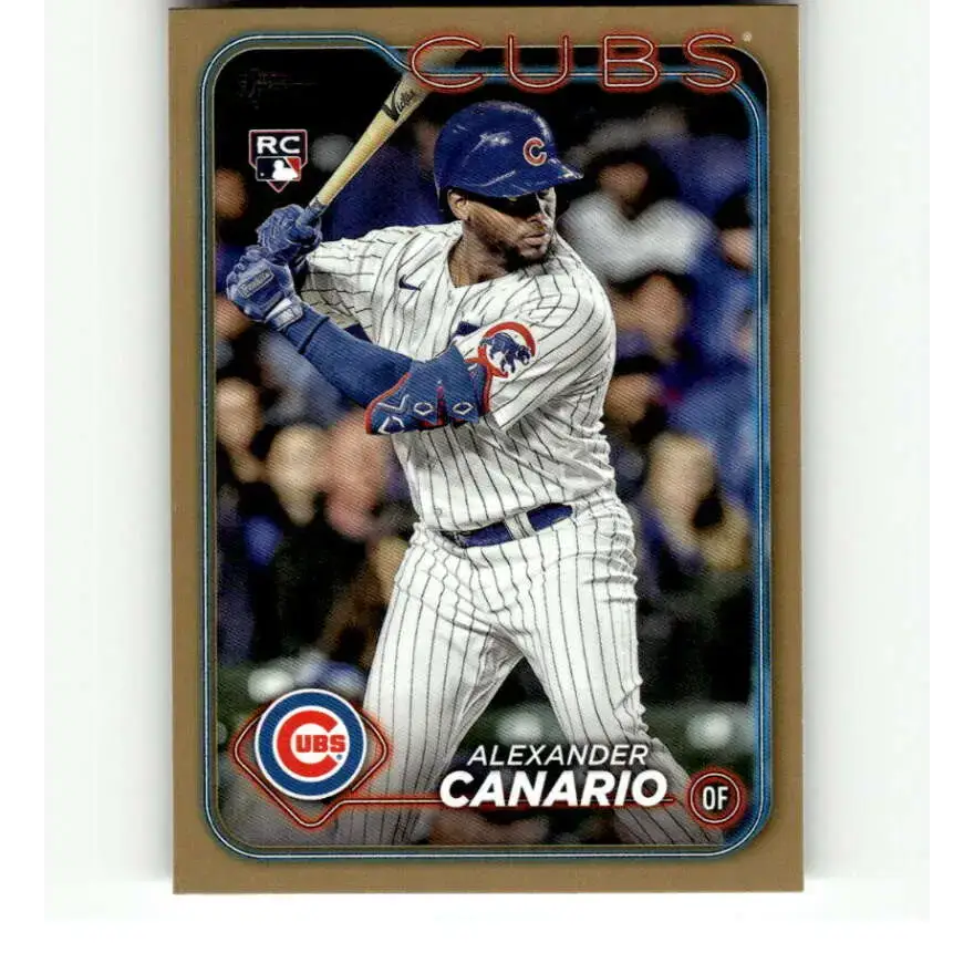 2024 Topps Gold #452 Alexander Canario NM-MT RC Rookie /2024 Chicago Cubs Baseball Card - Baseball Card Single
