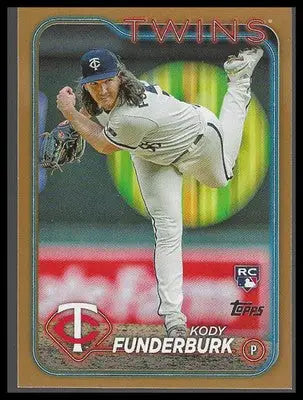 2024 Topps Gold #538 Kody Funderburk Rookie #485/2024 - Baseball Card Single