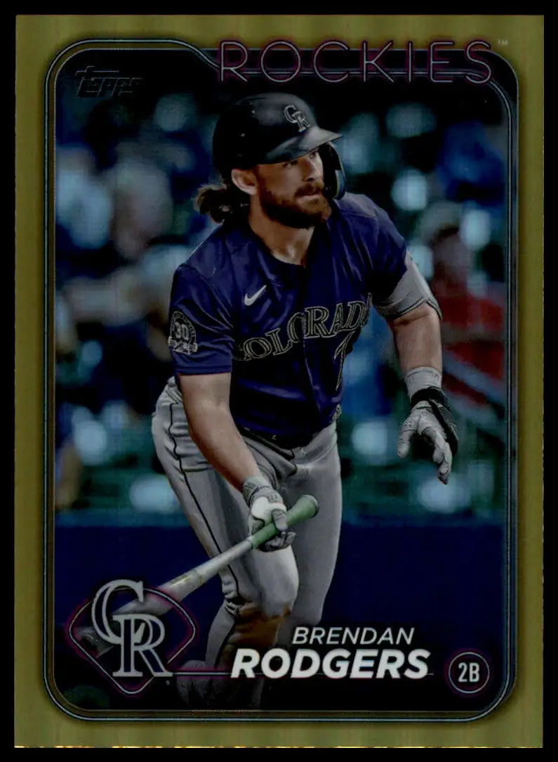 2024 Topps - Gold Foil #251-500 Complete Your Set You Choose Pick MLB Near Mint - 322 Brendan Rodgers