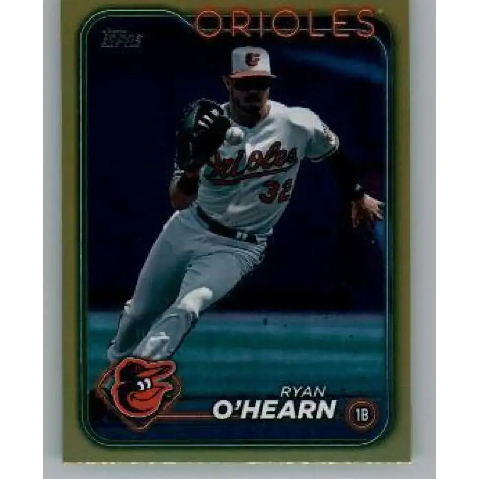 2024 Topps Gold Foil #335 Ryan O’Hearn NM-MT Baltimore Orioles Baseball Card - Baseball Card Single