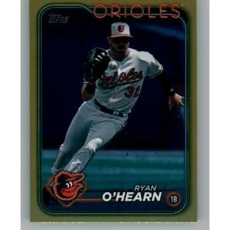 2024 Topps Gold Foil #335 Ryan O’Hearn NM-MT Baltimore Orioles Baseball Card - Baseball Card Single