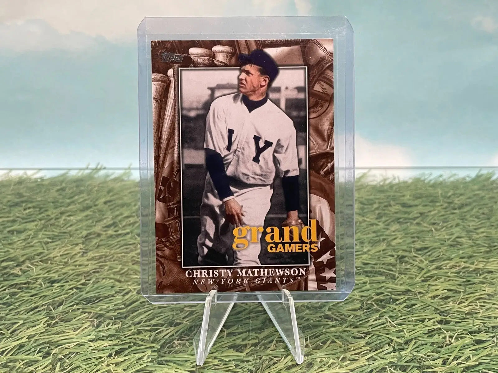2024 Topps Grand Gamers- Christy Mathewson -New York Giants GOG-23 - Baseball Card Single