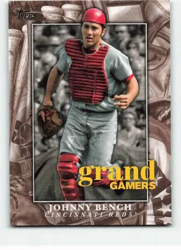2024 Topps Grand Gamers #GOG-18 Johnny Bench NM-MT Reds ID:68690 - Baseball Card Single