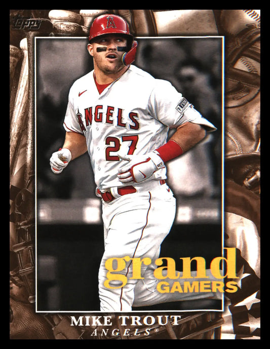 2024 Topps Grand Gamers #GOG-20 Mike Trout - Baseball Card Single