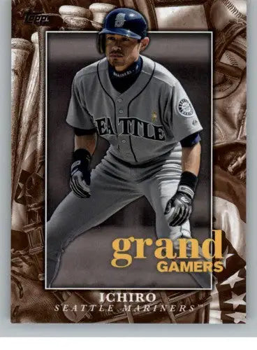2024 Topps Grand Gamers #GOG-25 Ichiro NM-MT Mariners ID:68691 - Baseball Card Single