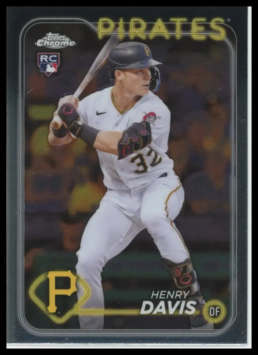 2024 Topps Henry Davis RC 295 Pittsburgh Pirates NM - Baseball Card Single