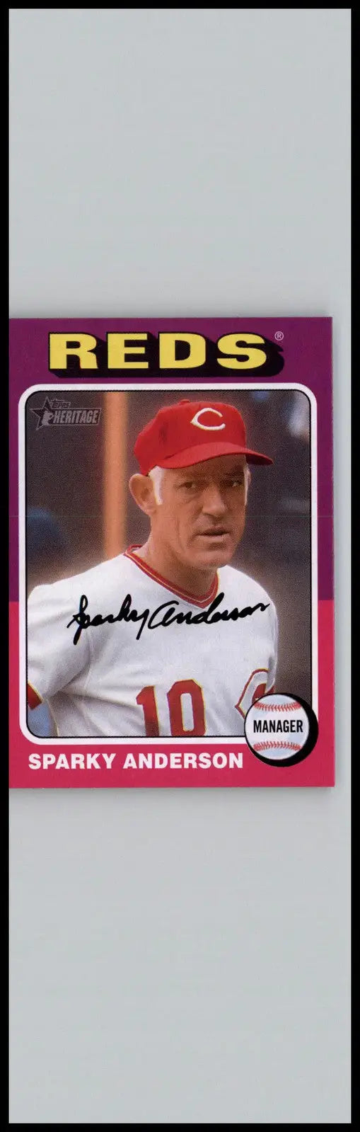 2024 Topps Heritage #111 Sparky Anderson Cincinnati Reds - Baseball Card Single