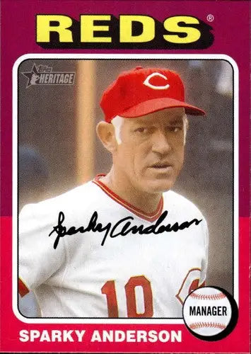 2024 Topps Heritage #111 Sparky Anderson NM-MT Reds ID:70357 - Baseball Card Single