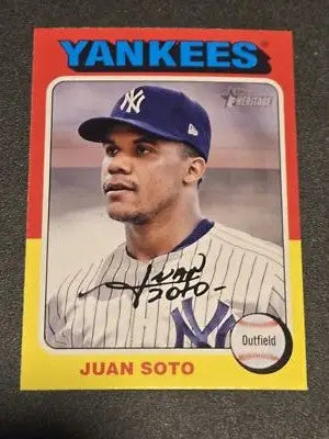 2024 Topps Heritage #143 Juan Soto - Baseball Card Single