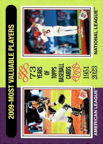 2024 Topps Heritage #205 Joe Mauer/Albert Pujols NM-MT ID:70389 - Baseball Card Single