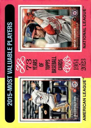2024 Topps Heritage #208 Bryce Harper/Josh Donaldson NM-MT ID:70390 - Baseball Card Single