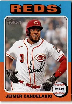 2024 Topps Heritage #221 Jeimer Candelario - Baseball Card Single