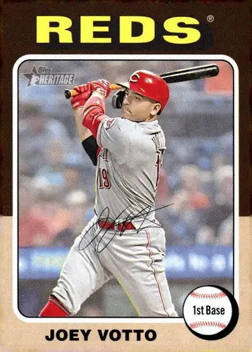 2024 Topps Heritage #255 Joey Votto NM-MT Reds ID:70182 - Baseball Card Single