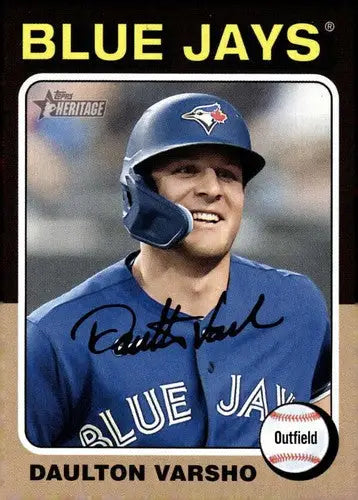 2024 Topps Heritage #258 Daulton Varsho NM-MT Blue Jays ID:70183 - Baseball Card Single