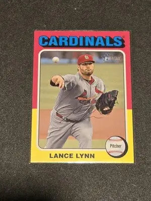 2024 Topps Heritage #259 Lance Lynn - Baseball Card Single
