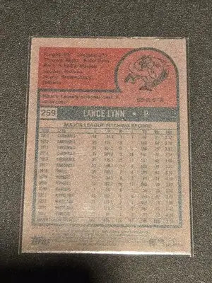 2024 Topps Heritage #259 Lance Lynn - Baseball Card Single