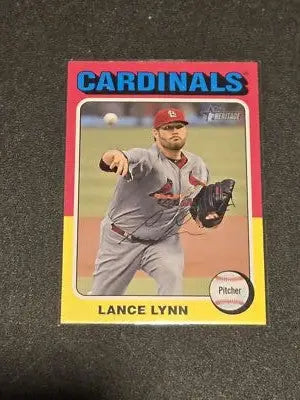 2024 Topps Heritage #259 Lance Lynn - Baseball Card Single