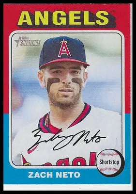 2024 Topps Heritage #265 Zach Neto