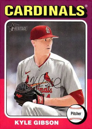 2024 Topps Heritage #269 Kyle Gibson NM-MT Cardinals ID:70403 - Baseball Card Single