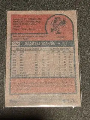 2024 Topps Heritage #292 Masataka Yoshida - Baseball Card Single