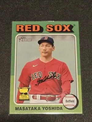 2024 Topps Heritage #292 Masataka Yoshida - Baseball Card Single