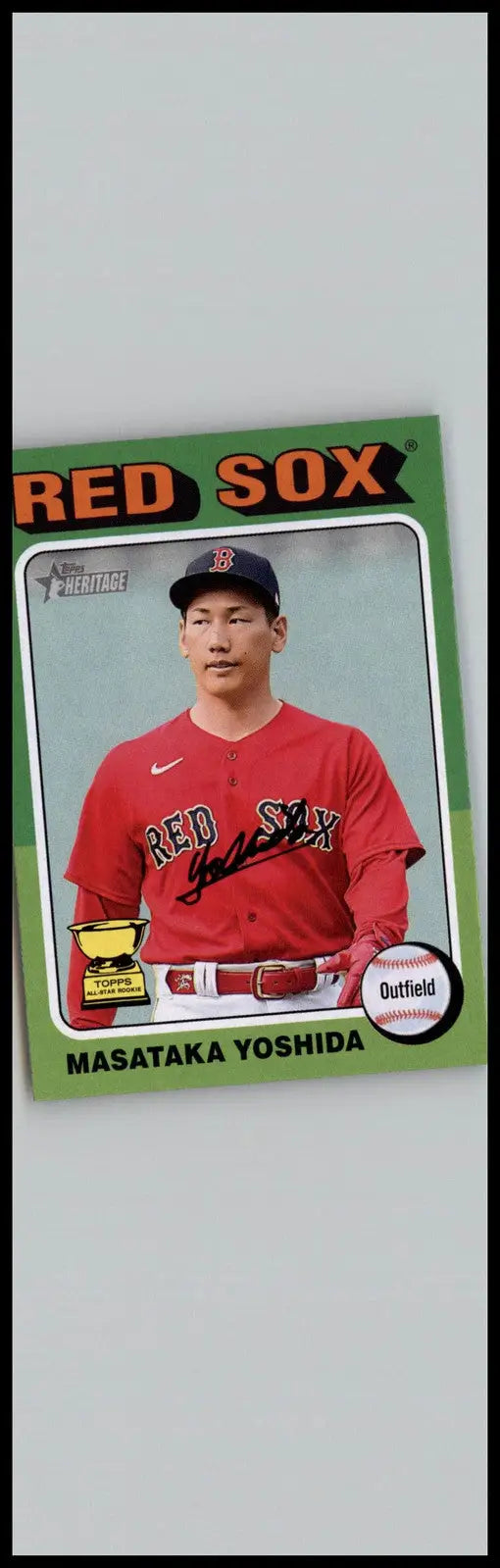 2024 Topps Heritage #292 Masataka Yoshida Boston Red Sox - Baseball Card Single