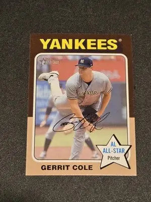 2024 Topps Heritage #331 Gerrit Cole - Baseball Card Single