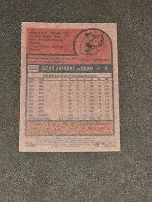 2024 Topps Heritage #355 Jacob deGrom - Baseball Card Single