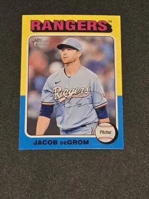 2024 Topps Heritage #355 Jacob deGrom - Baseball Card Single