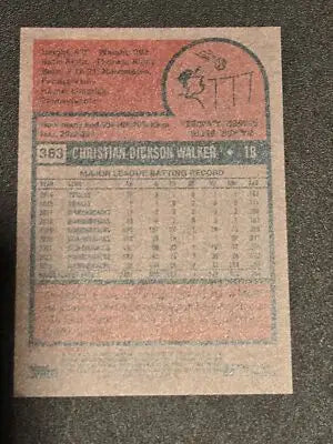 2024 Topps Heritage #383 Christian Walker - Baseball Card Single