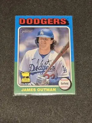 2024 Topps Heritage #413 James Outman - Baseball Card Single