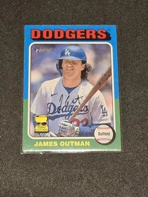 2024 Topps Heritage #413 James Outman - Baseball Card Single