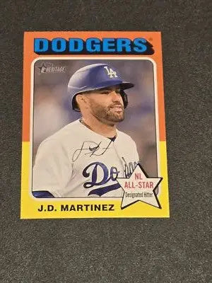 2024 Topps Heritage #434 J.D. Martinez - Baseball Card Single