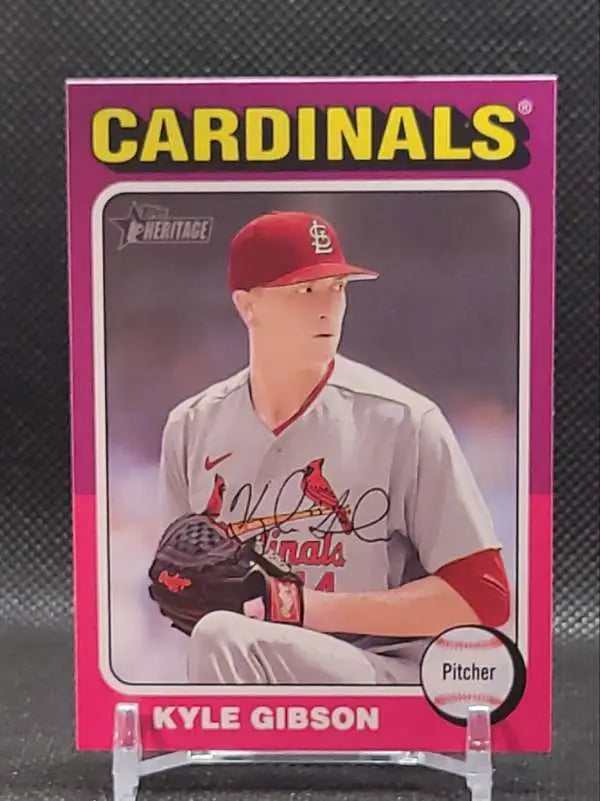 2024 Topps Heritage #455 Trevor Larnach Mint - Baseball Card Single