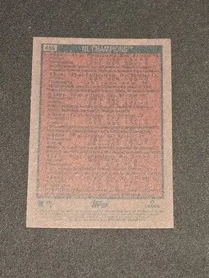 2024 Topps Heritage #459 NL Champions - Baseball Card Single