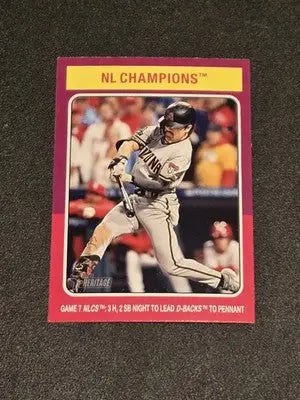 2024 Topps Heritage #459 NL Champions - Baseball Card Single